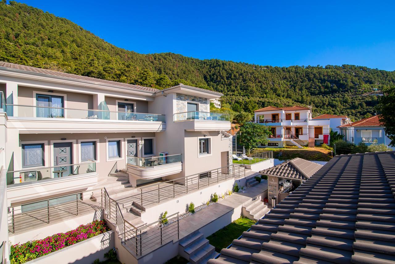 Semiramis Luxury Suites Chrysi Ammoudia Exteriér fotografie