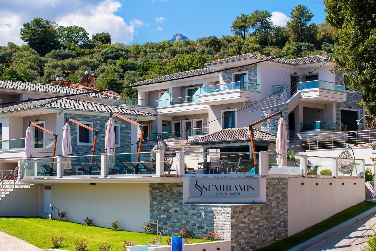 Semiramis Luxury Suites Chrysi Ammoudia Exteriér fotografie