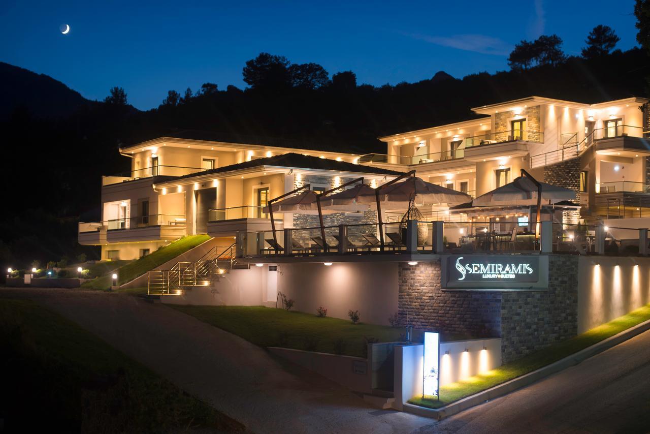 Semiramis Luxury Suites Chrysi Ammoudia Exteriér fotografie
